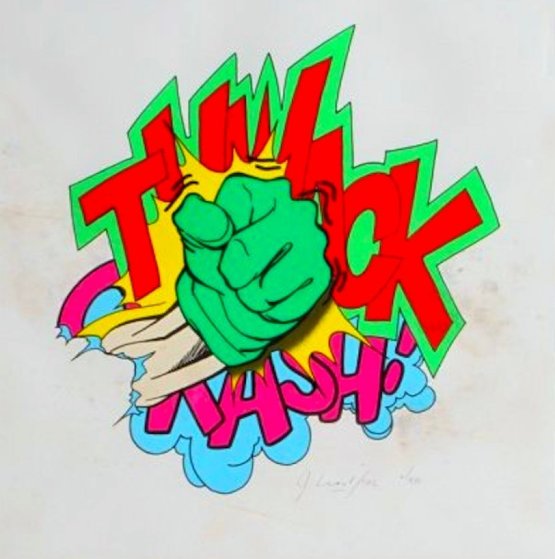 Thwack 2002 Limited Edition Print by Crash (John Matos) Thwack 2002 Limited Edition Print by Crash (John Matos)