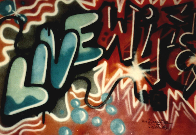 Livewire 1982 93x70 by Crash (John Matos) - For Sale on Art Brokerage
