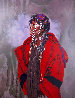 Red Capote Limited Edition Print by Penni Anne Cross - 0