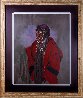 Red Capote Limited Edition Print by Penni Anne Cross - 1