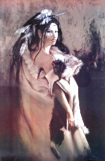 Elk Skin Robe HC 1987 Limited Edition Print - Penni Anne Cross Elk Skin Robe HC 1987 Limited Edition Print - Penni Anne Cross