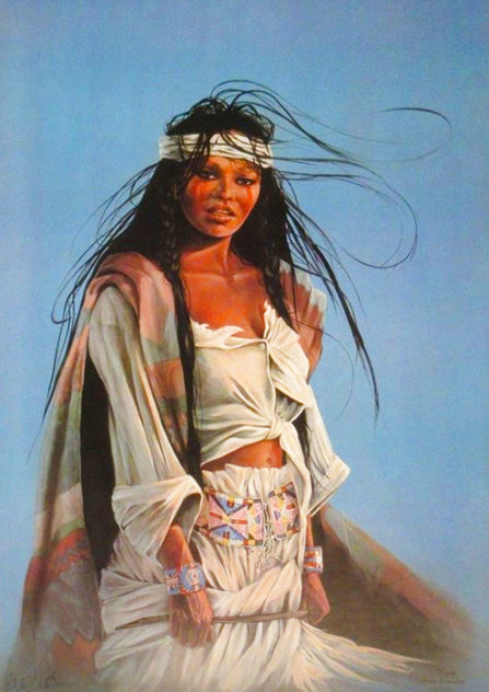 Halfbreed 2 1999 Limited Edition Print by Penni Anne Cross