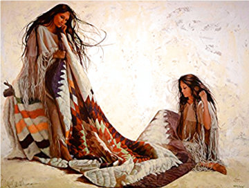 Quilt Makers 1988 Limited Edition Print - Penni Anne Cross Quilt Makers 1988 Limited Edition Print - Penni Anne Cross