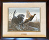 Master Hunter 1995 23x28 - Framed Acrylic on Canvas Original Painting by Phillip Crowe - 1