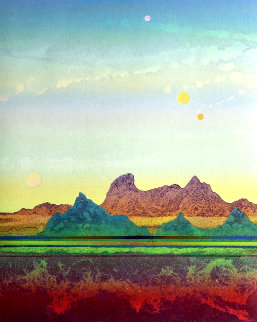 Landscape VIII 1982 Limited Edition Print - Walter Crump Landscape VIII 1982 Limited Edition Print - Walter Crump