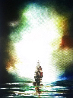 Santa Maria 2017 30x24 Original Painting - Dan Cumpata Santa Maria 2017 30x24 Original Painting - Dan Cumpata