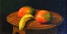 Mangos and Bananas 1991 12x24 Original Painting by Richard Currier - 0