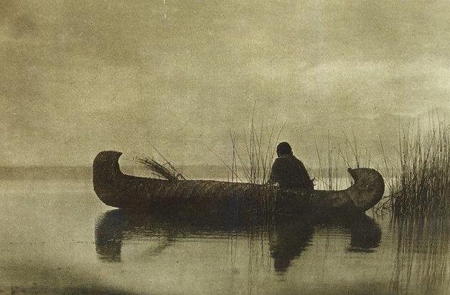 Kutenai Duck Hunter 1910 Photography by Edward S. Curtis