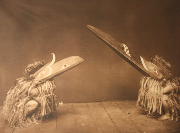 Kotsuis And Hohhuq - Nakoaktok and Kaloqutsuis - Qagyuhl 1914 Limited Edition Print - Edward S. Curtis Kotsuis And Hohhuq - Nakoaktok and Kaloqutsuis - Qagyuhl 1914 Limited Edition Print - Edward S. Curtis