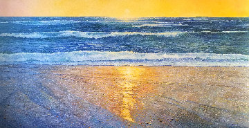 Pacifica Beach 51x96 Original Painting - Alan Curtis Pacifica Beach 51x96 Original Painting - Alan Curtis