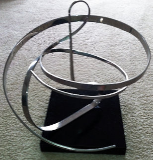 Kinetic Chrome Sculpture Sculpture - Michael Cutler Kinetic Chrome Sculpture Sculpture - Michael Cutler