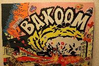 Bakoom 2004 36x36 Original Painting by Ronnie Cutrone - 3