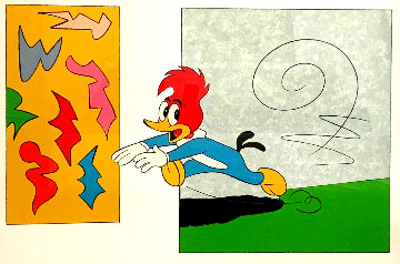Woody Woodpecker Escape From New York PP 1988 Limited Edition Print - Ronnie Cutrone