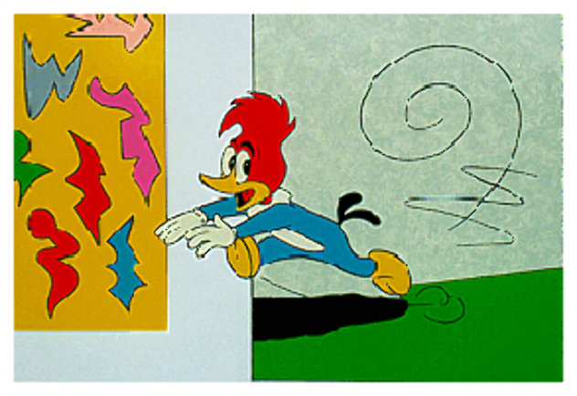 Woody Woodpecker Escape From New York 1988 Limited Edition Print by Ronnie Cutrone
