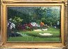 12th Hole of Augusta National 2011 32x44 Huge Original Painting by Charles White - 1