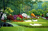 12th Hole of Augusta National 2011 32x44 Huge Original Painting by Charles White - 0