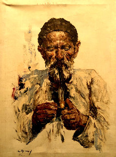 Untitled Portraits - Set of 2 28x20 Original Painting - Cyrus Afsary Untitled Portraits - Set of 2 28x20 Original Painting - Cyrus Afsary