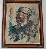 Portrait of an Islamic Man 1975 19x15 Original Painting by Cyrus Afsary - 1