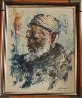 Portrait of an Islamic Man 1975 19x15 Original Painting by Cyrus Afsary - 2