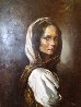 Gypsy Girl Original Painting by Cyrus Afsary - 0