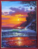 Evening Splendor 2008 43x37 Huge -  Hawaii, Lahaina, Maui Artist Original Painting by Roman Czerwinski - 1