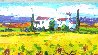 Sunflower Dream 2015 44x26 Huge Original Painting by Roman Czerwinski - 2