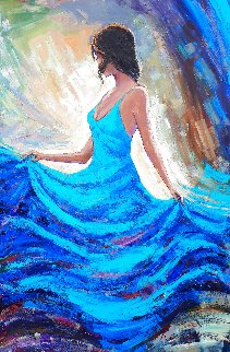 Dancer 2020 60x40 Super Huge Original Painting - Roman Czerwinski Dancer 2020 60x40 Super Huge Original Painting - Roman Czerwinski