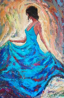Dancer 2020 60x40 Super Huge Original Painting - Roman Czerwinski Dancer 2020 60x40 Super Huge Original Painting - Roman Czerwinski
