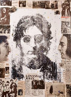 Loving John 2021 40x30 Huge Original Painting - Roman Czerwinski Loving John 2021 40x30 Huge Original Painting - Roman Czerwinski