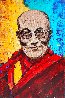 Dalai Lama 2020 36x24 -  Maui Artist Original Painting by Roman Czerwinski - 0