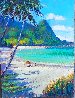 Lumahai Beach 2012 14x11 - Kauai,  Hawaii Original Painting by Roman Czerwinski - 1