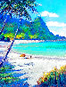 Lumahai Beach 2012 14x11 - Kauai,  Hawaii Original Painting by Roman Czerwinski - 0