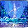 Moon Wave 2023 10x10 - Maui, Hawaii Original Painting by Roman Czerwinski - 1