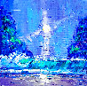 Moon Wave 2023 10x10 - Maui, Hawaii Original Painting by Roman Czerwinski - 0