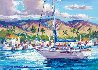 Sailing to Lahaina 2023 12x17 - Maui, Hawaii Original Painting by Roman Czerwinski - 0