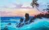 Tropical Coast 2012 18x28 - Hana, Hawaii Original Painting by Roman Czerwinski - 1