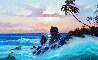 Tropical Coast 2012 18x28 - Hana, Hawaii Original Painting by Roman Czerwinski - 0