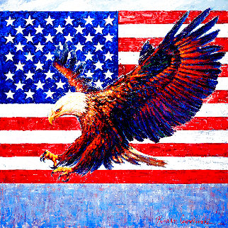 Our Pride 2018 52x52 Super Huge Original Painting - Roman Czerwinski Our Pride 2018 52x52 Super Huge Original Painting - Roman Czerwinski