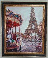 Amour E Paris 2014 62x50 Super Huge Original Painting by Roman Czerwinski - 1 Amour E Paris 2014 62x50 Super Huge Original Painting by Roman Czerwinski - 1