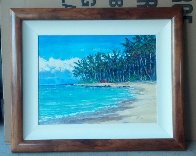 Beach Kanaha, Maui 29x24 Original Painting by Roman Czerwinski - 1 Beach Kanaha, Maui 29x24 Original Painting by Roman Czerwinski - 1