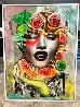 Untitled Portrait of a Woman 2017 50x38 Huge Original Painting by  DAIN - 1