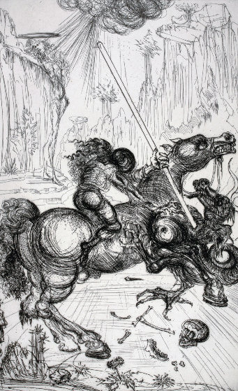 St George and the Dragon 1947 (Early) by 