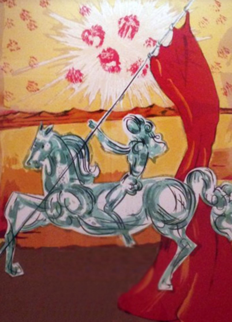 Ivanhoe Suite: Wilfred of Ivanhoe 1977 Limited Edition Print by Salvador Dali