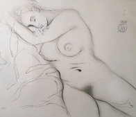 Nude Sleeping Woman 1970 Limited Edition Print by Salvador Dali - 1