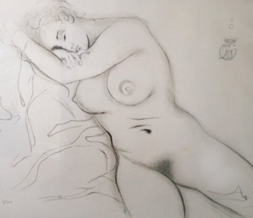 Nude Sleeping Woman 1970 Limited Edition Print - Salvador Dali Nude Sleeping Woman 1970 Limited Edition Print - Salvador Dali
