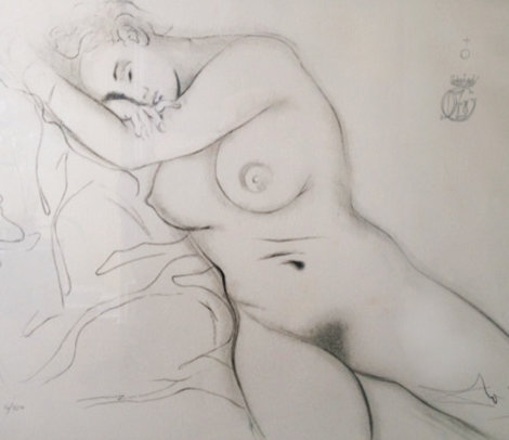 Nude Sleeping Woman 1970 Limited Edition Print - Salvador Dali