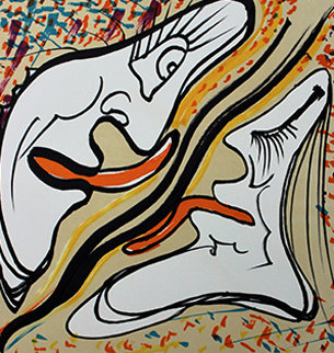 Amplesso Alucinogeno (Hallucinogenic Embrace) 1974 Limited Edition Print - Salvador Dali Amplesso Alucinogeno (Hallucinogenic Embrace) 1974 Limited Edition Print - Salvador Dali