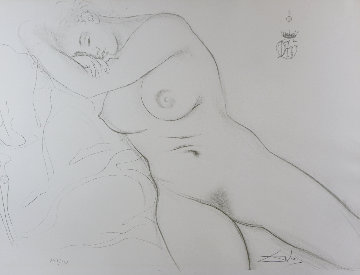 Nudes Sleeping Woman 1970 Limited Edition Print - Salvador Dali Nudes Sleeping Woman 1970 Limited Edition Print - Salvador Dali