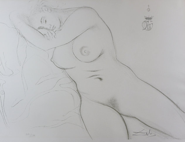 Nudes Sleeping Woman 1970 HS Limited Edition Print by Salvador Dali