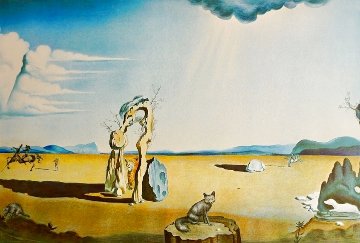 Les Betes Sauvages Dans Le Desert 1975 Limited Edition Print - Salvador Dali Les Betes Sauvages Dans Le Desert 1975 Limited Edition Print - Salvador Dali